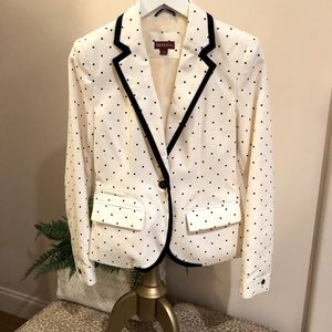Stylish PolkaDot Blazer
